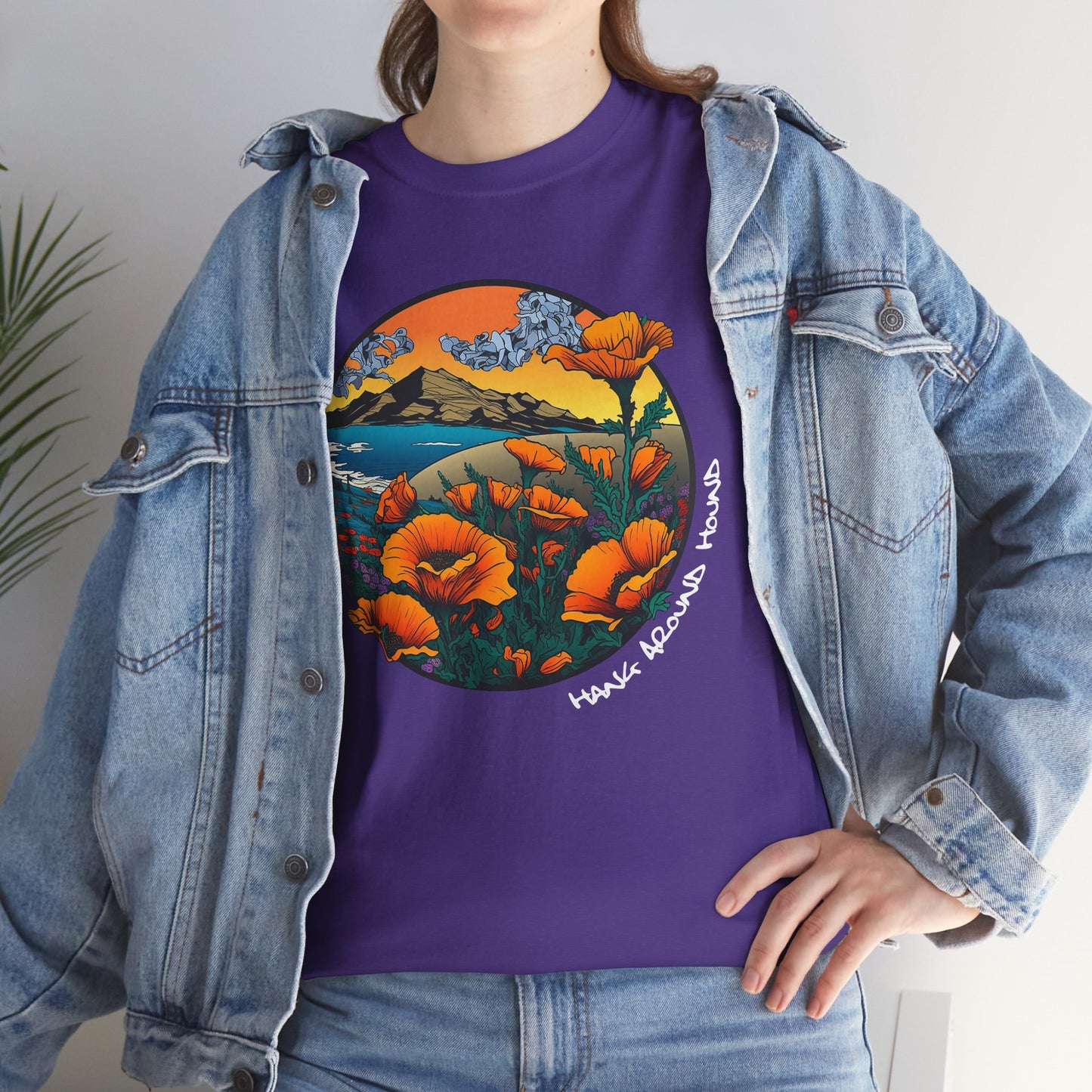 California Poppy Tee