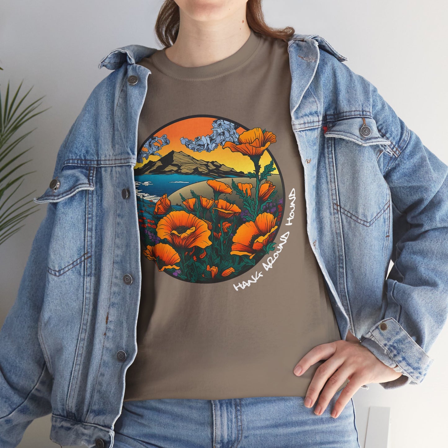 California Poppy Tee