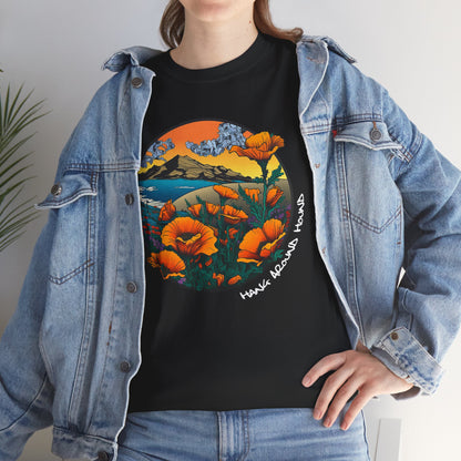 California Poppy Tee